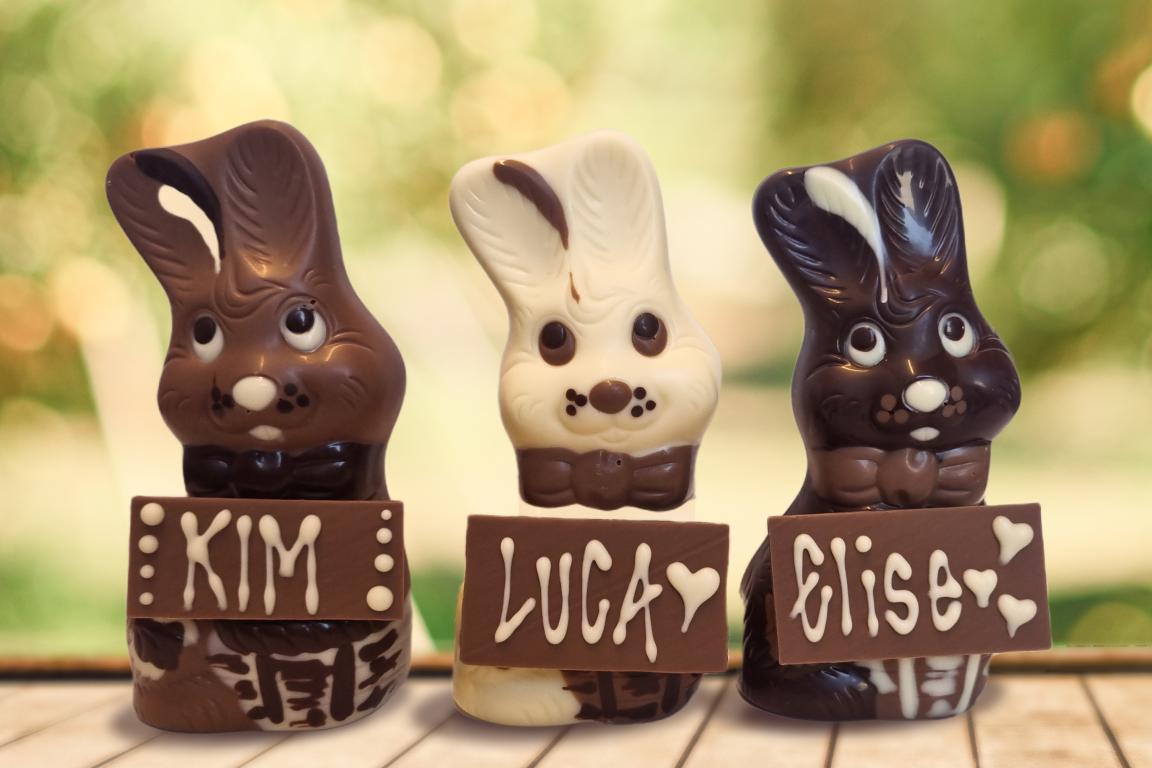 Osterhasen Milchschokolade Häsli